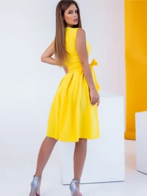 Платья ISSA Plus модель 12080_yellow Фото