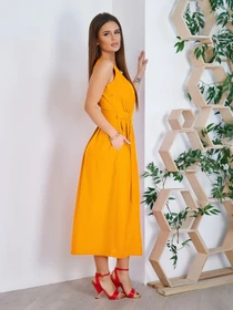 Сукні ISSA Plus модель 11757_mustard Фото