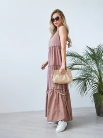 Платья ISSA Plus модель 11733_beige Фото