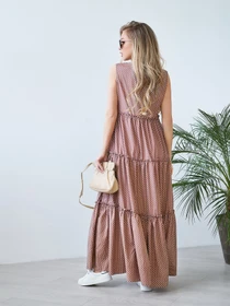 Платья ISSA Plus модель 11733_beige Фото
