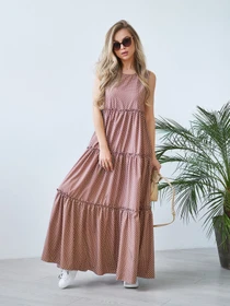 Платья ISSA Plus модель 11733_beige Фото