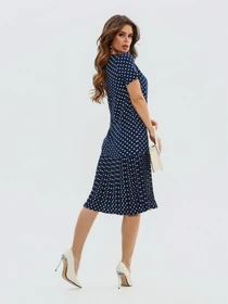 Платья ISSA Plus модель 11572_darkblue Фото
