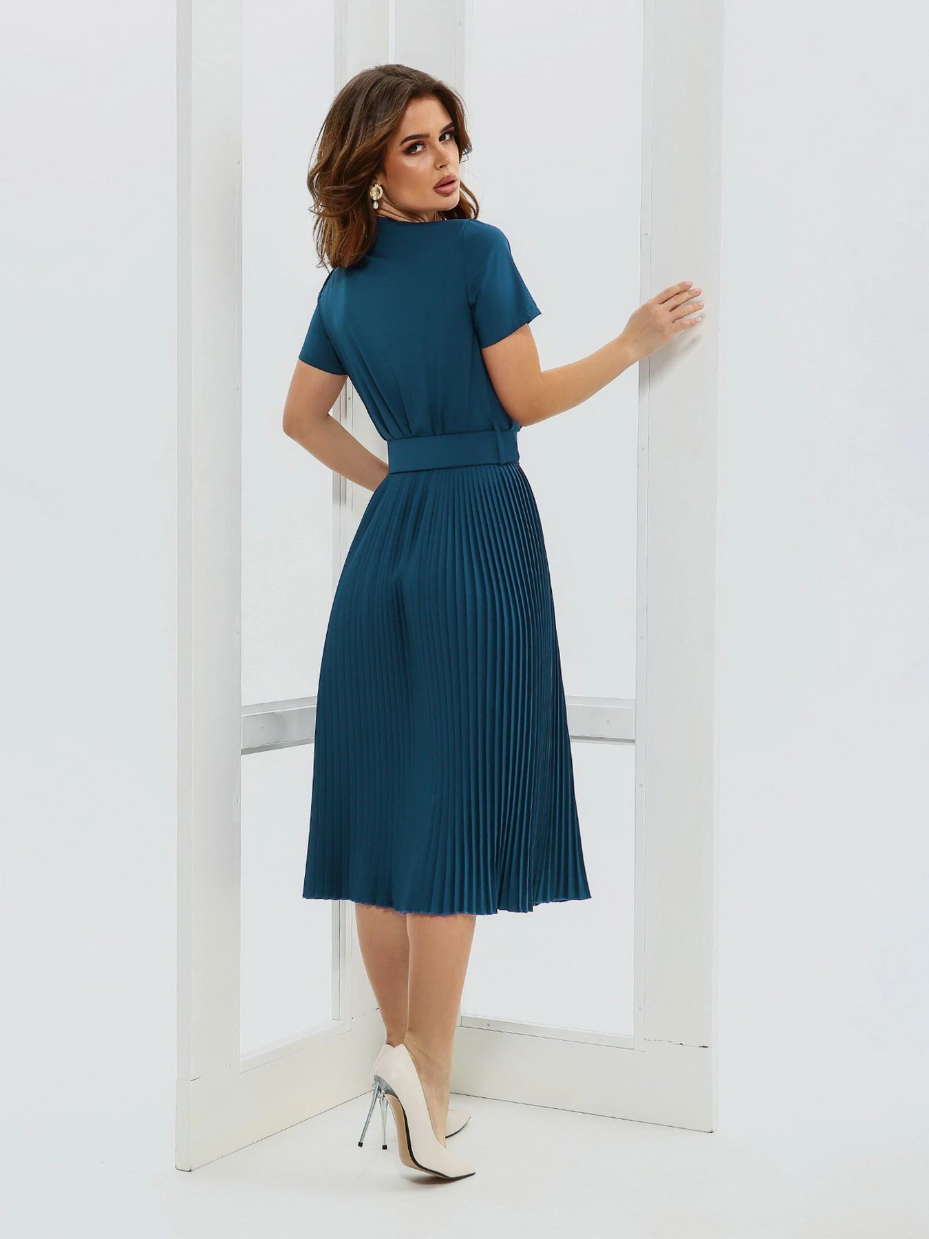 Платья ISSA Plus модель 11532_turquoise Платья ISSA Plus модель 11532_turquoise Фото