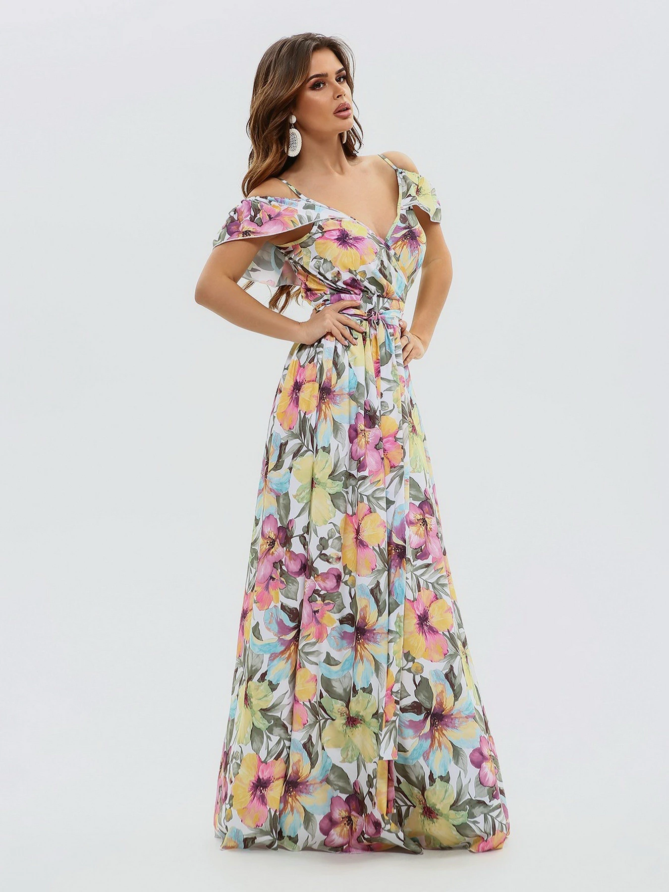 Платья ISSA Plus модель 11531_multicolor Платья ISSA Plus модель 11531_multicolor Фото
