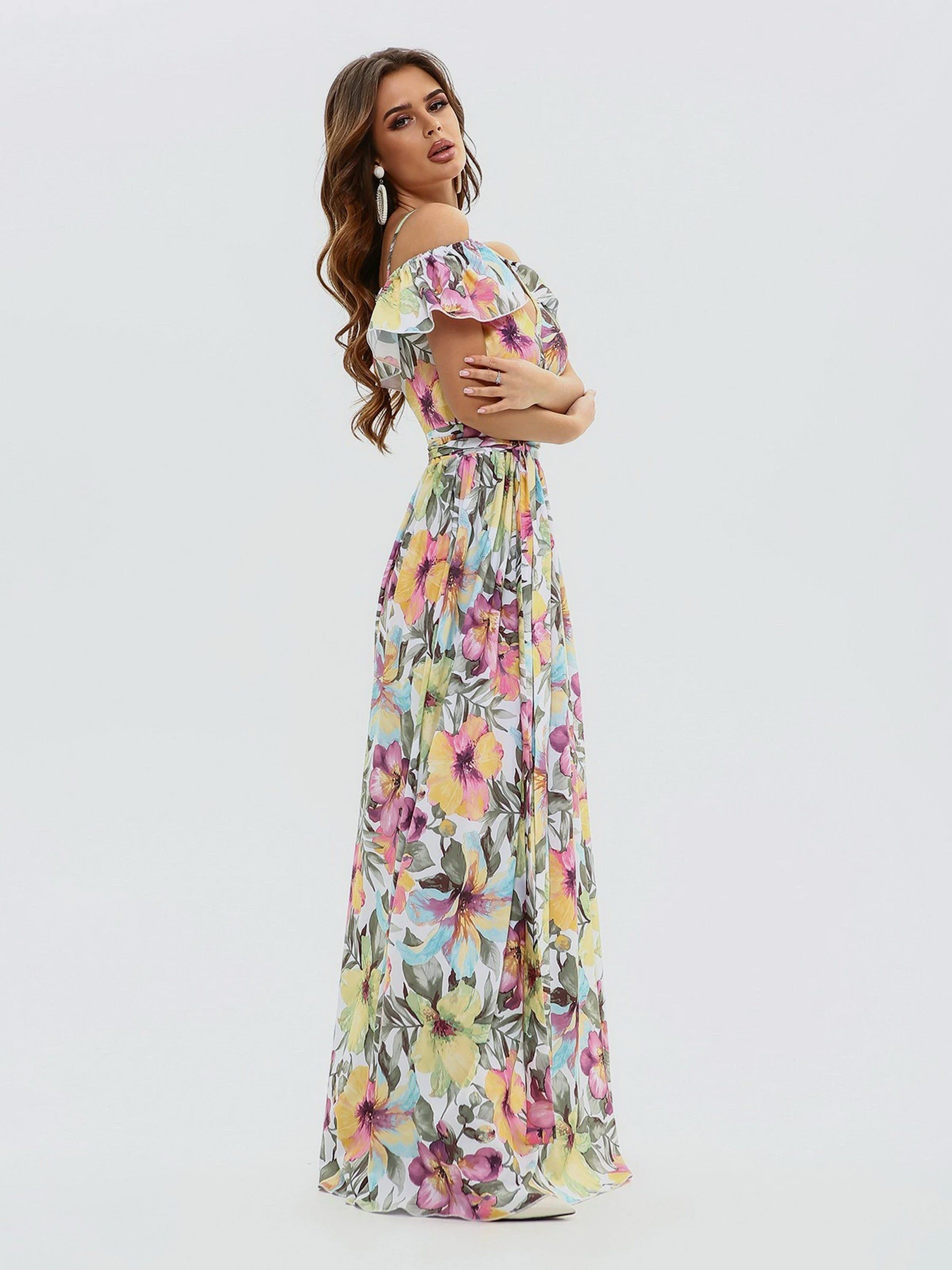 Платья ISSA Plus модель 11531_multicolor Платья ISSA Plus модель 11531_multicolor Фото