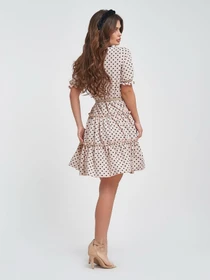 Платья ISSA Plus модель 11460_beige Фото