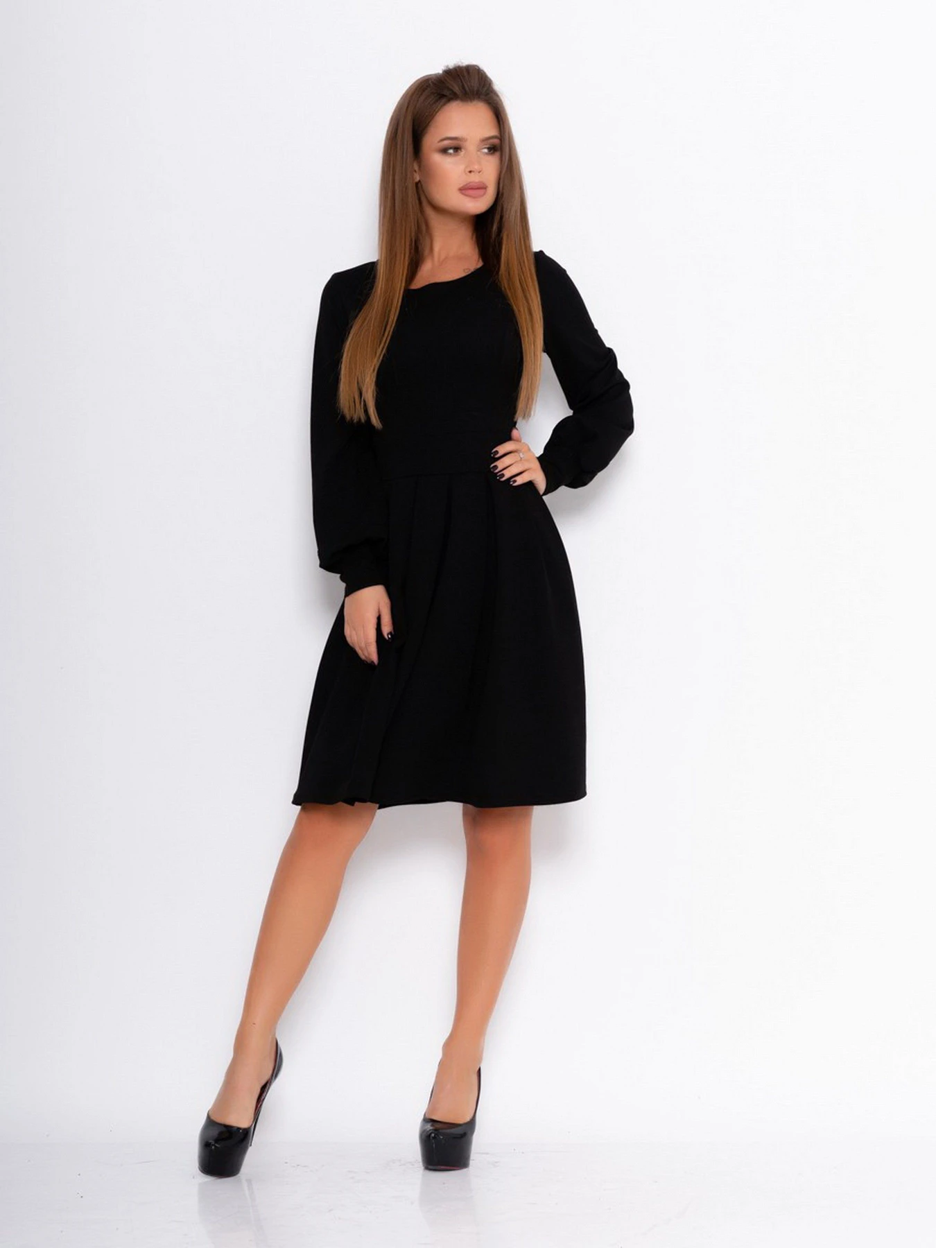 Платья ISSA Plus модель 11060_black Фото