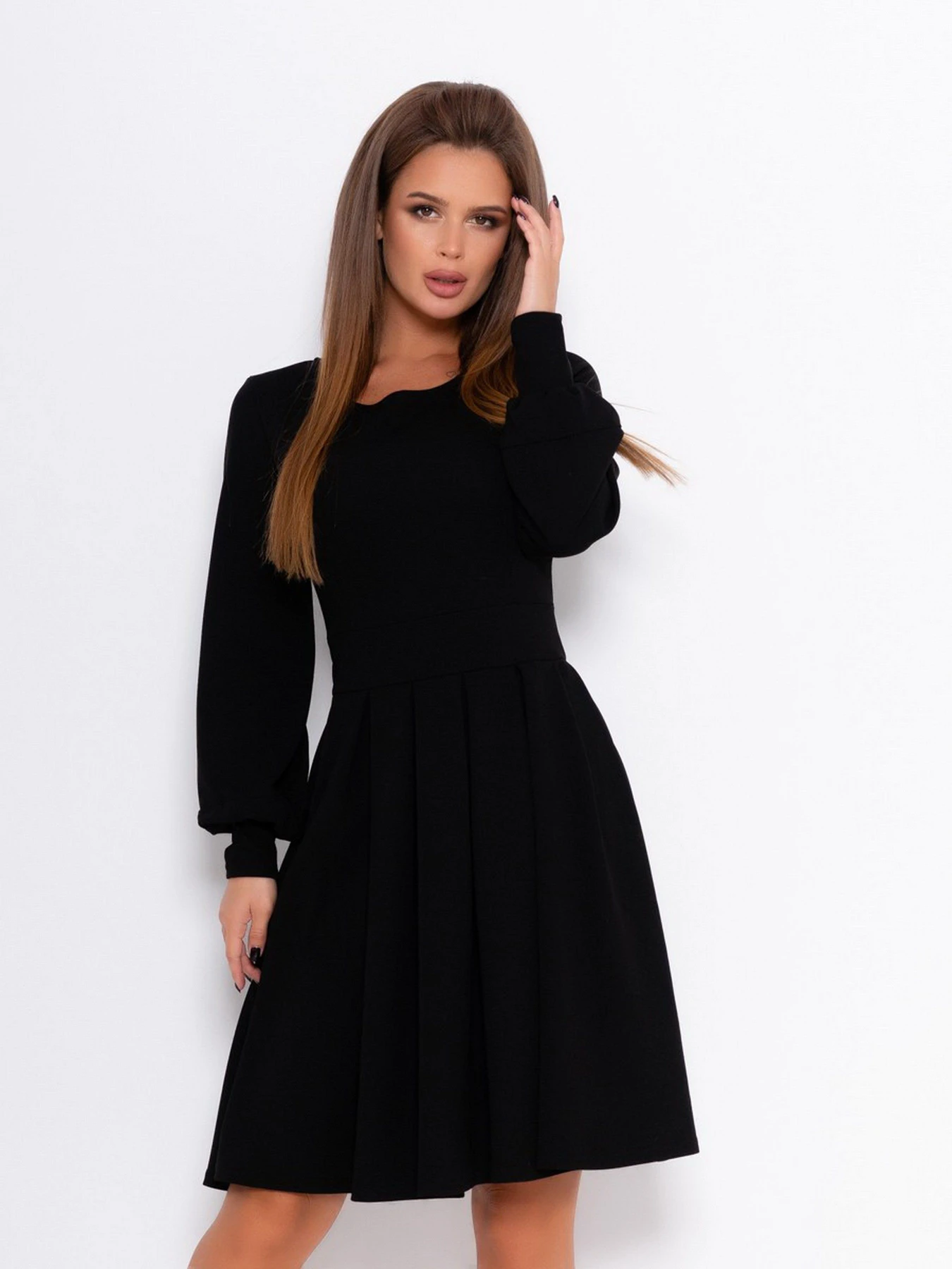 Платья ISSA Plus модель 11060_black Фото