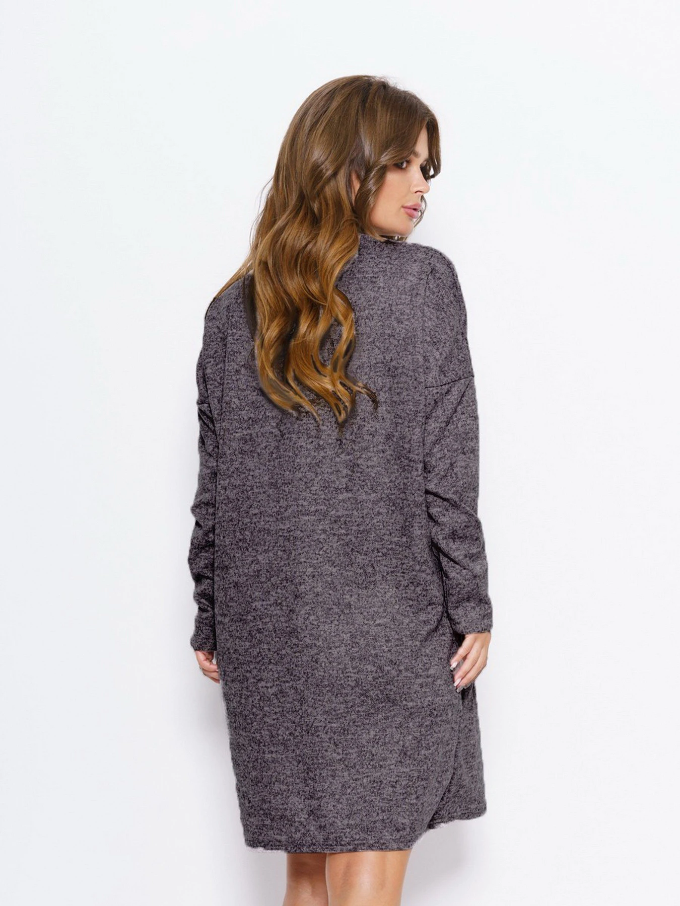 Платья ISSA Plus модель 11037_darkgray Платья ISSA Plus модель 11037_darkgray Фото