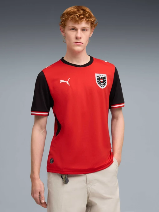 Чоловіча Спортивна футболка PUMA Öfb Home Jersey Replica фото 3