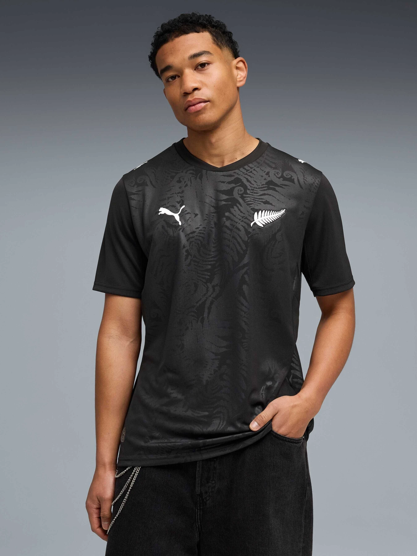 Футболки и поло PUMA Nz Home Jersey Replica модель 783262 Футболки и поло PUMA Nz Home Jersey Replica модель 783262 Фото