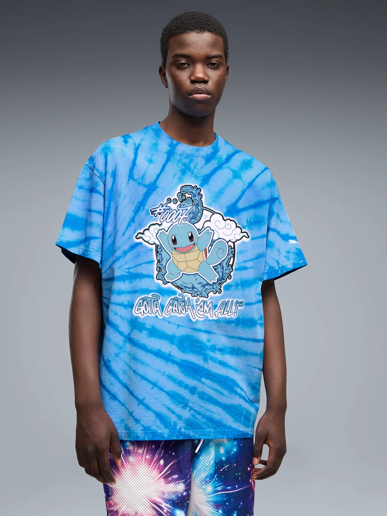 Футболки і поло PUMA Pokemon x Hoops Squirtle Tee модель 635656 Фото