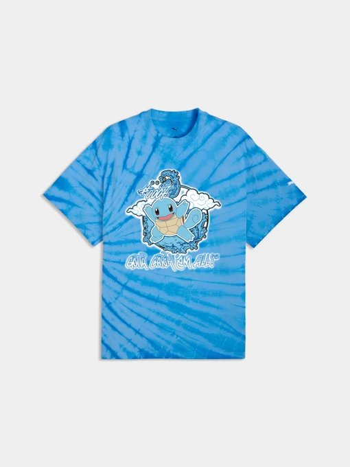 Футболки і поло PUMA Pokemon x Hoops Squirtle Tee модель 635656 Фото