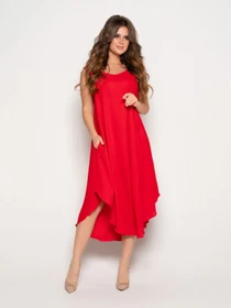 Сукні ISSA Plus модель 10800_red Фото