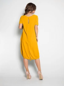 Платья ISSA Plus модель 10497_yellow Фото