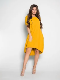 Платья ISSA Plus модель 10497_yellow Фото
