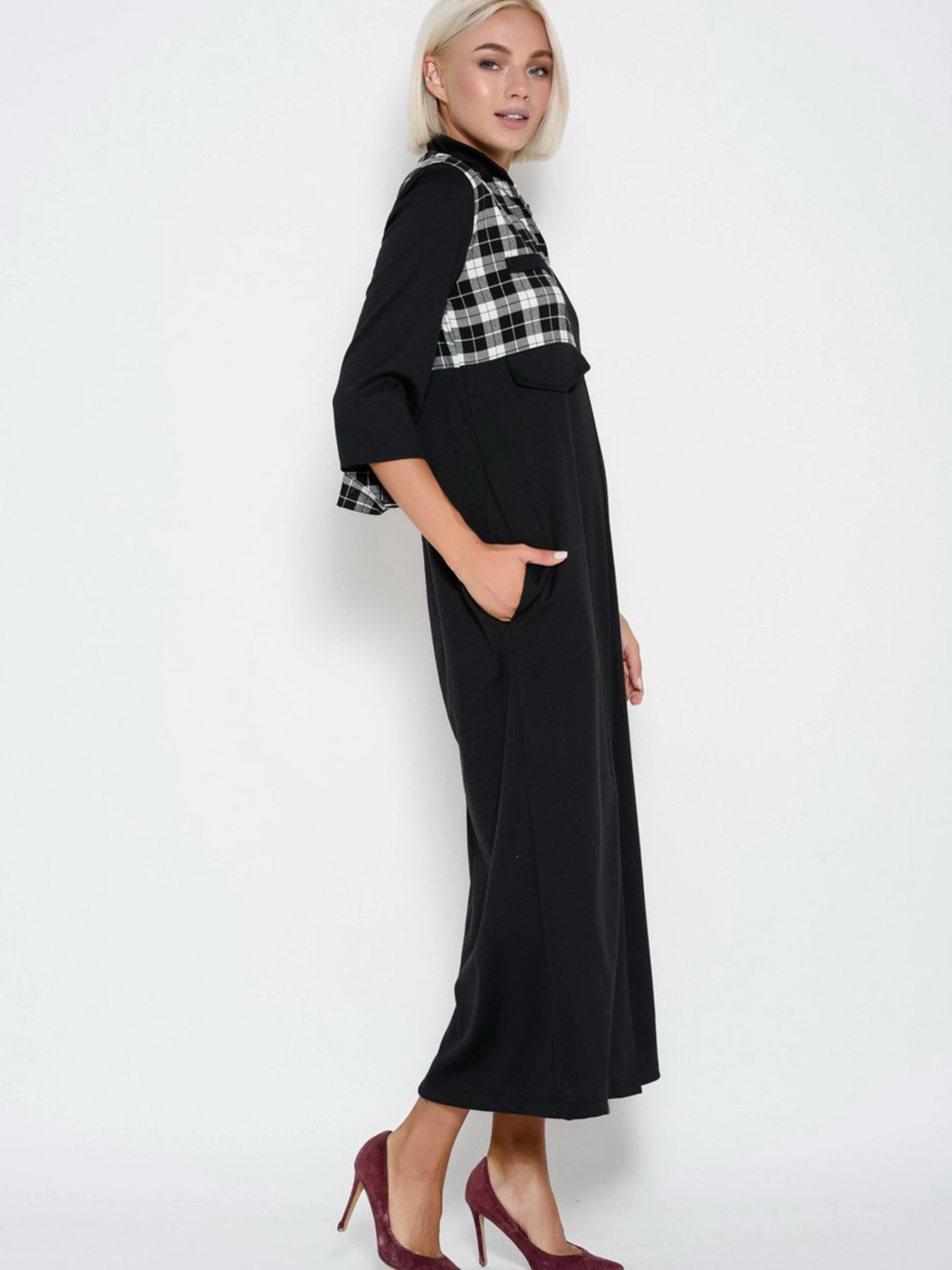 Платья ISSA Plus модель 10194_black Платья ISSA Plus модель 10194_black Фото