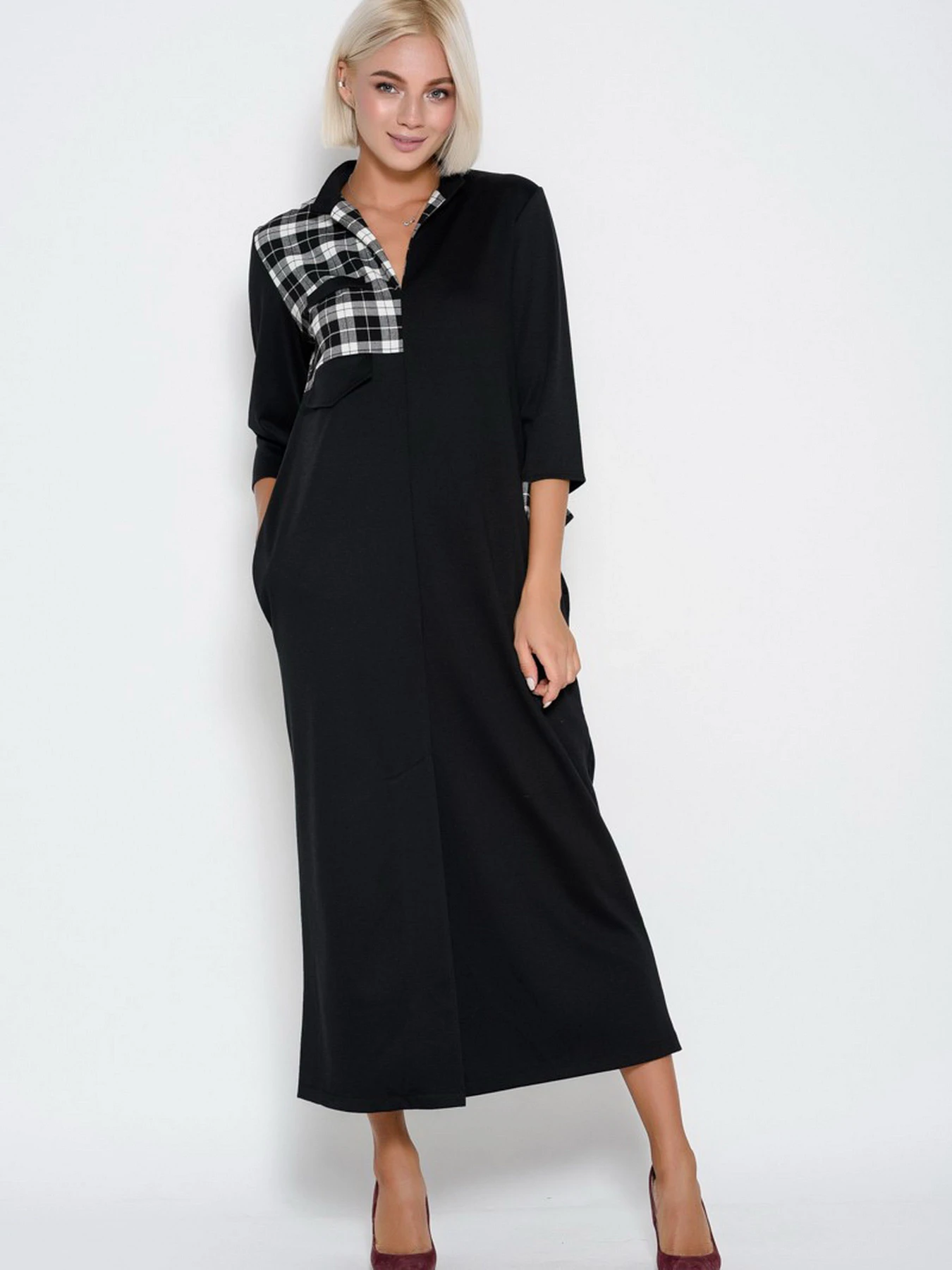 Платья ISSA Plus модель 10194_black Платья ISSA Plus модель 10194_black Фото