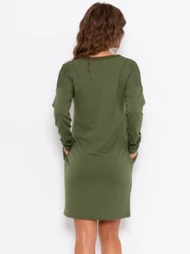 Сукні ISSA Plus модель 10188_khaki Фото