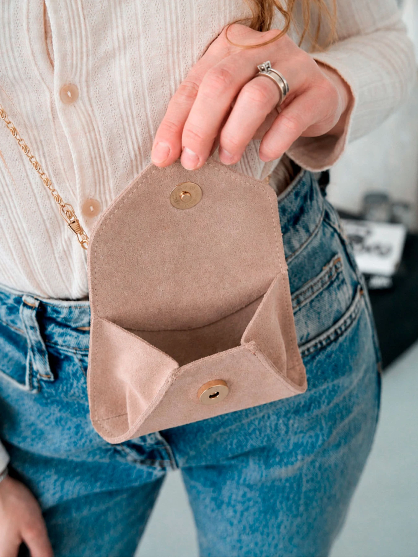Сумки WeLassie модель zhnocha-zamsheva-sumka-monte-kapuchino Фото