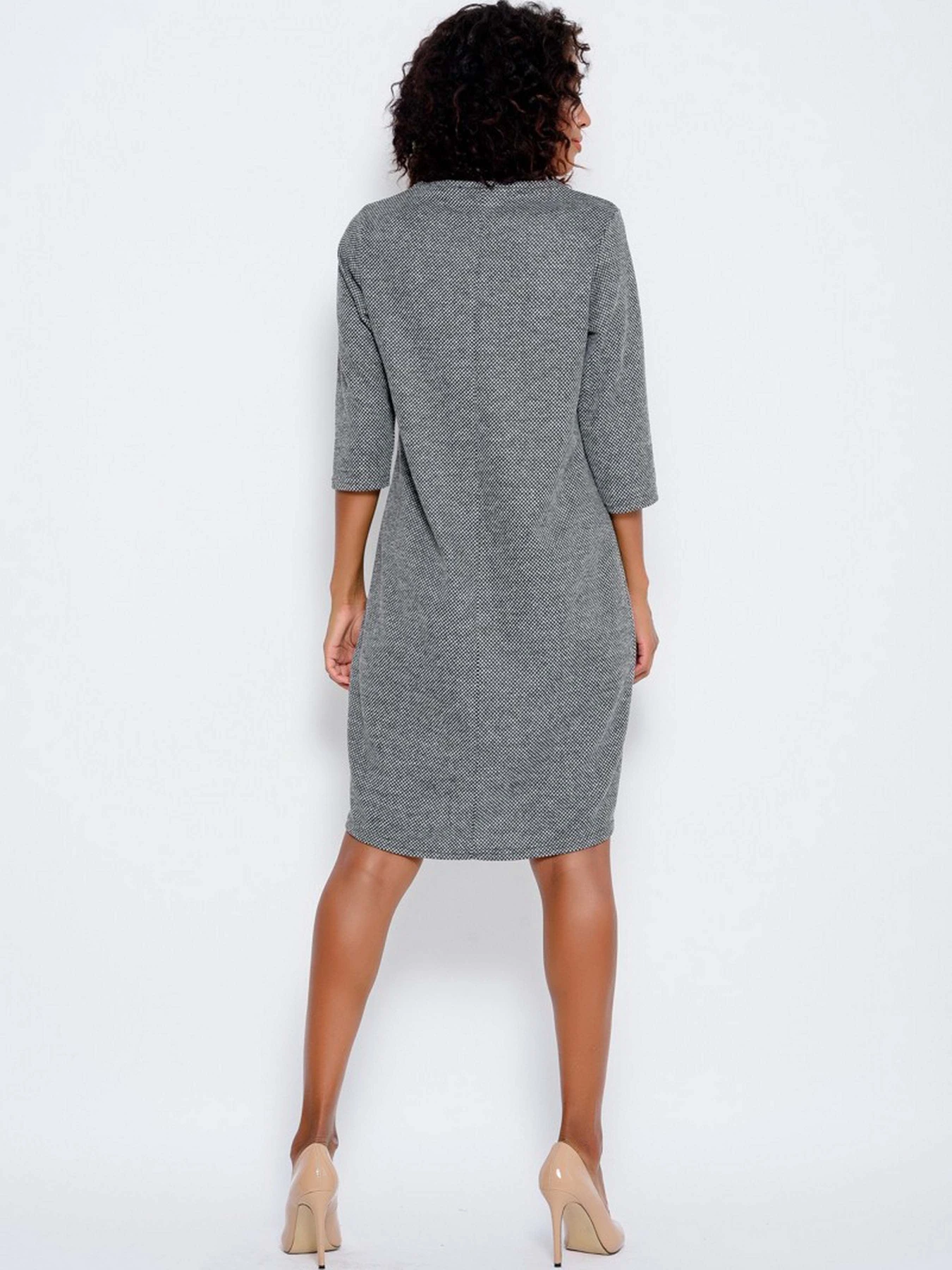 Сукні ISSA Plus модель 10184_grey Сукні ISSA Plus модель 10184_grey Фото