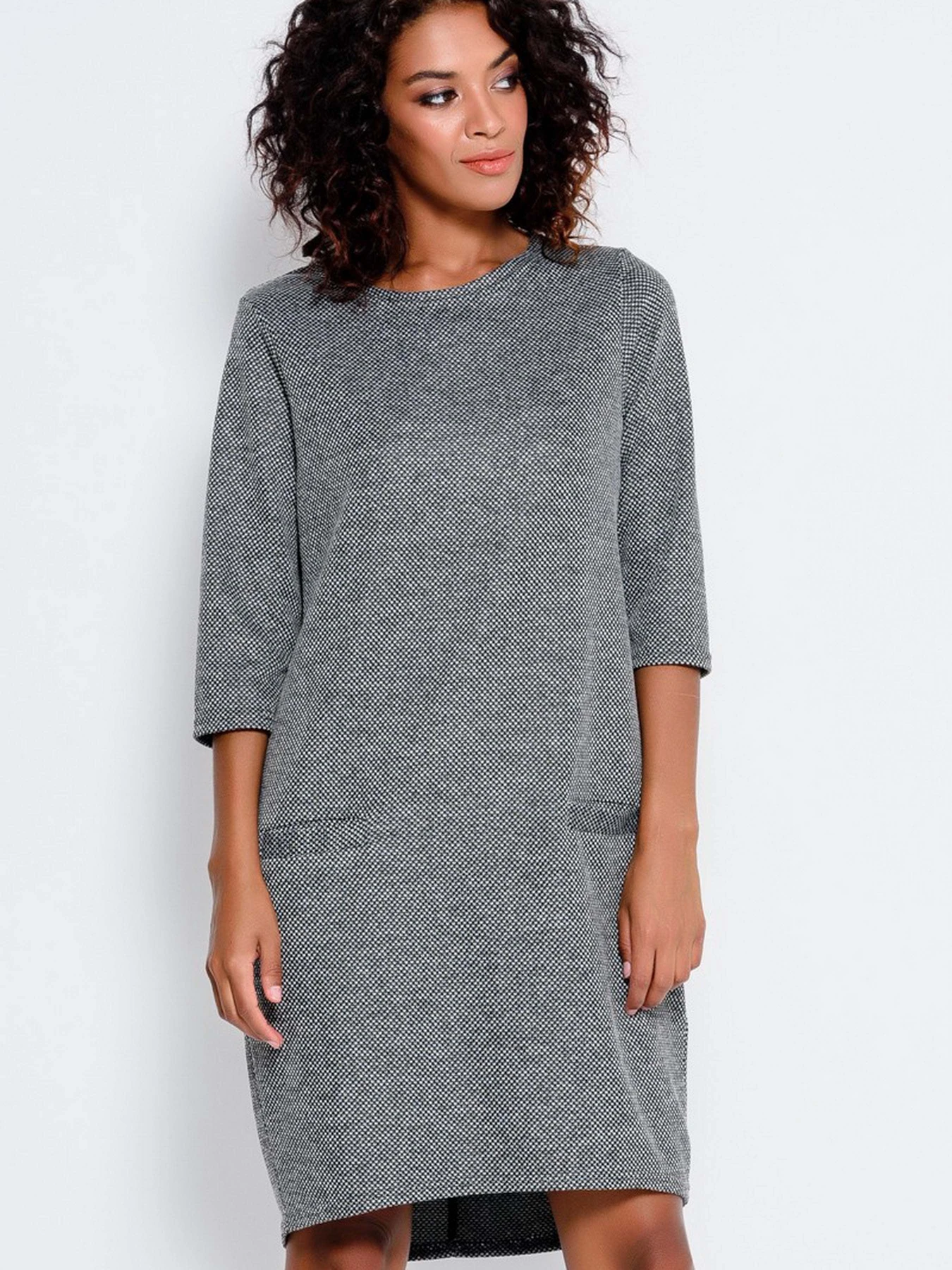 Сукні ISSA Plus модель 10184_grey Сукні ISSA Plus модель 10184_grey Фото