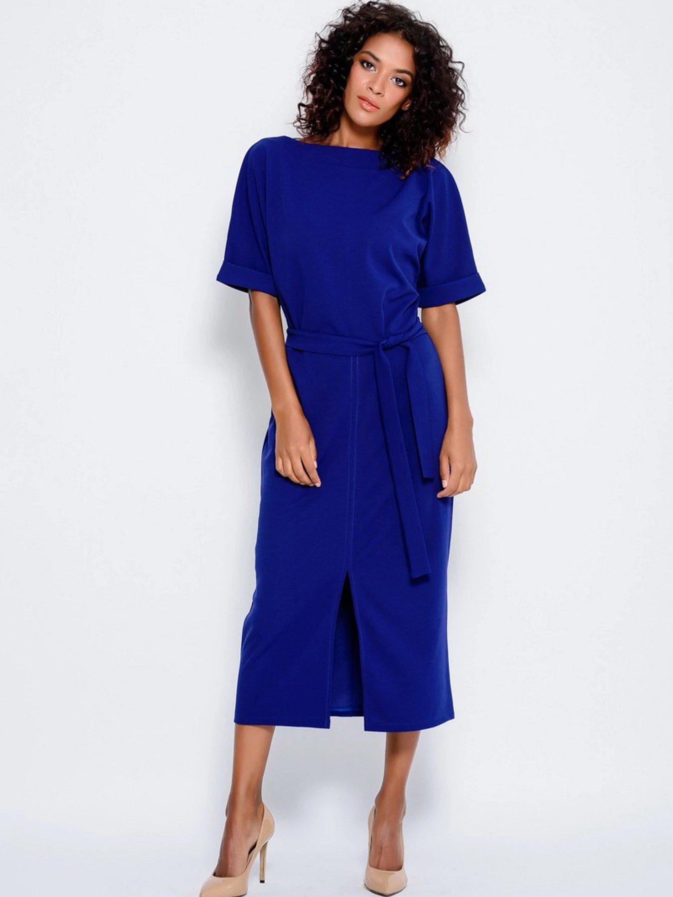 Платья ISSA Plus модель 10177_blue Платья ISSA Plus модель 10177_blue Фото
