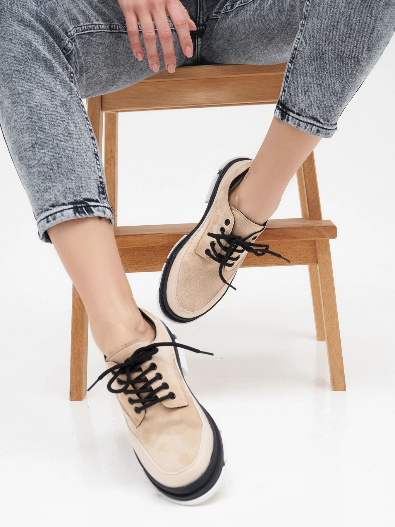 Туфли и лоферы ISSA Plus модель OB2-14_beige Фото
