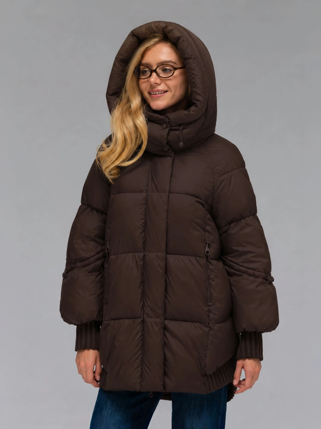 Куртки и дубленки VIVA WEAR модель 3575-chocolate Куртки и дубленки VIVA WEAR модель 3575-chocolate Фото