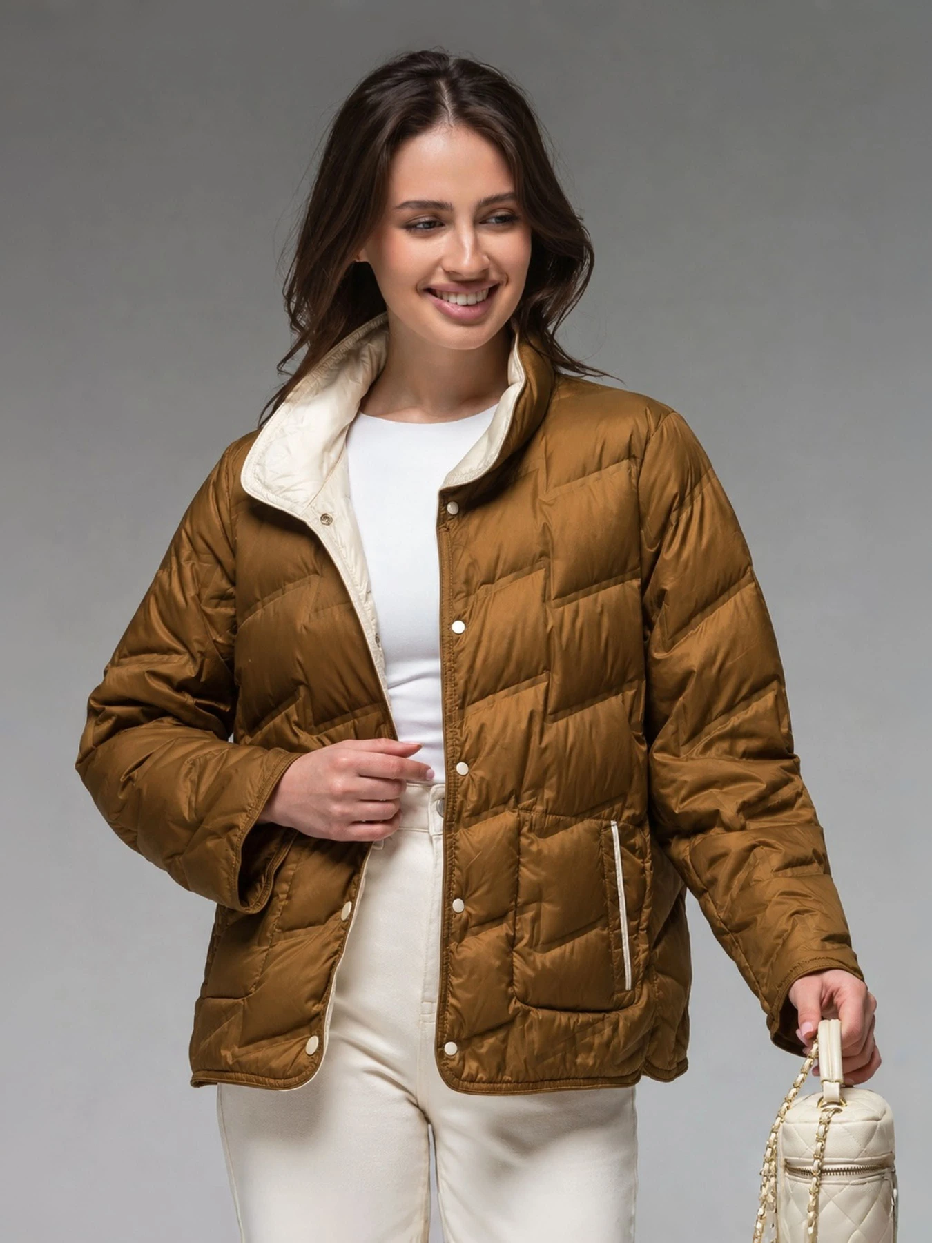 Куртки и дубленки VIVA WEAR модель 6309-whiskey Куртки и дубленки VIVA WEAR модель 6309-whiskey Фото