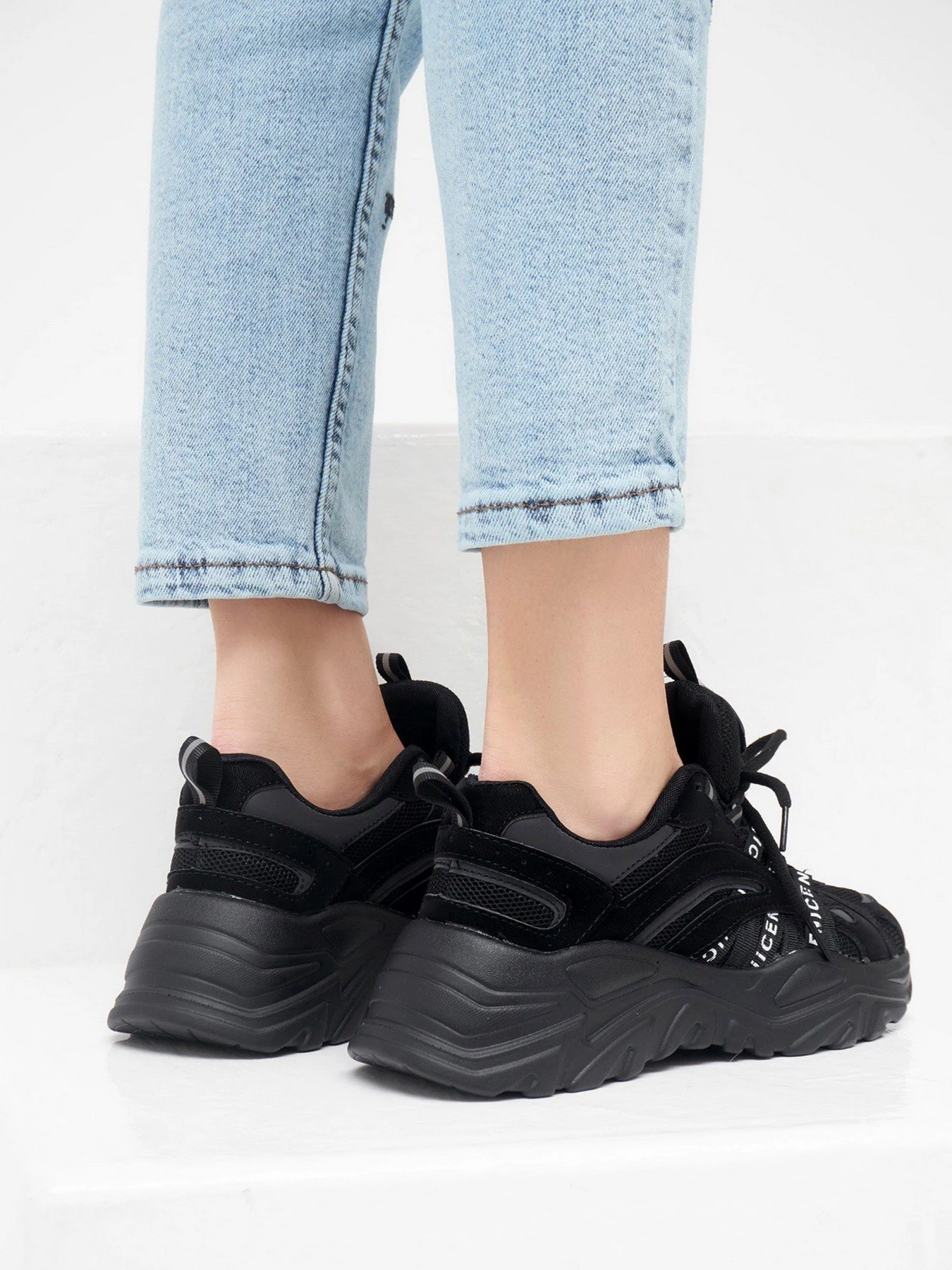 Кроссовки ISSA Plus модель OB2-36_black Кроссовки ISSA Plus модель OB2-36_black Фото