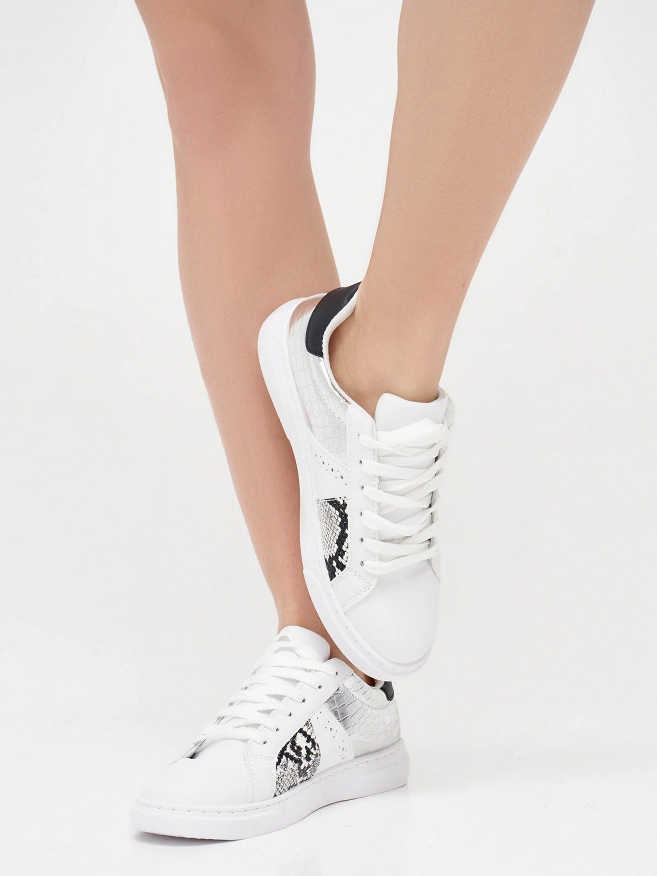 Кеди ISSA Plus модель OB2-37_whitegrey Фото