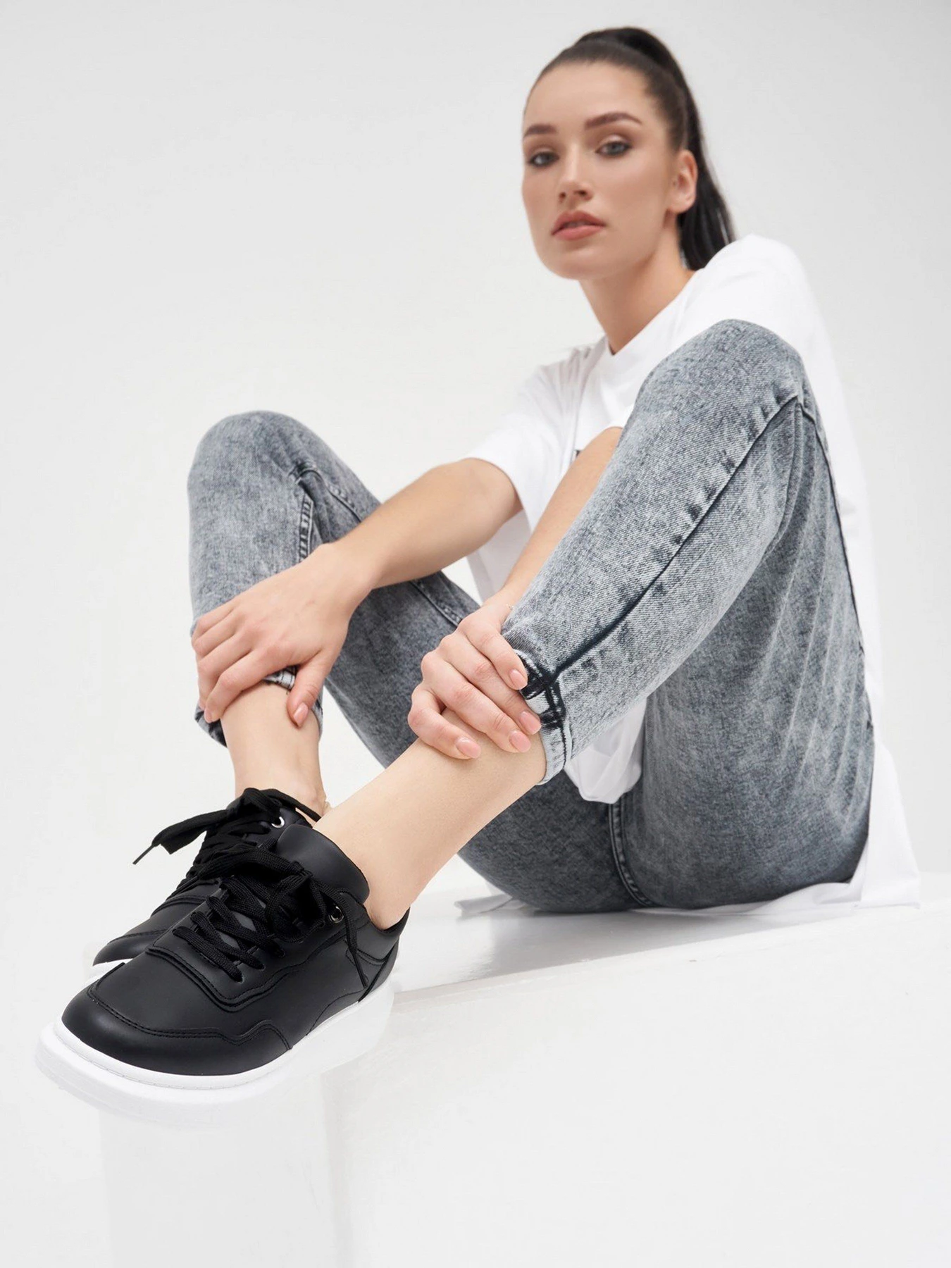 Кеди ISSA Plus модель OB2-43_black Фото
