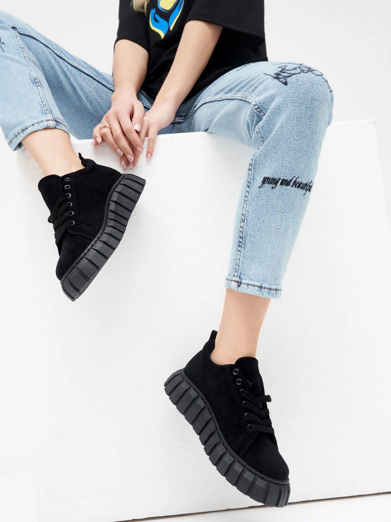 Кеди ISSA Plus модель OB2-45_black Фото