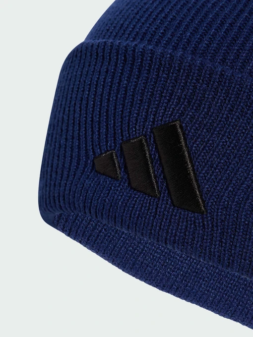 adidas Шапка колір синій фото 3