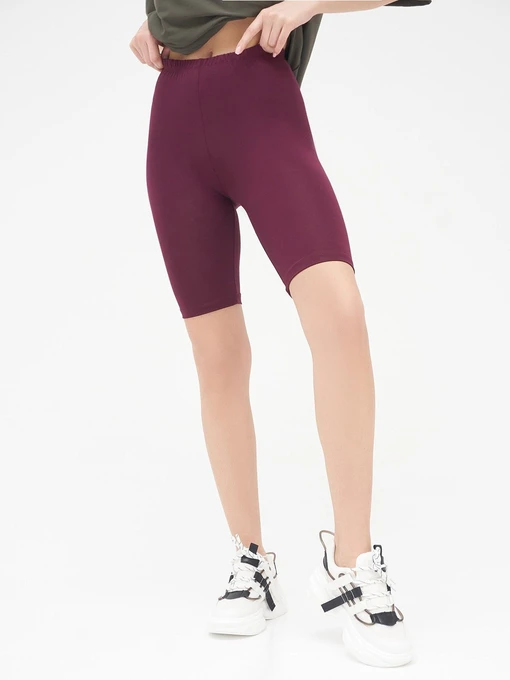 Шорты ISSA Plus модель 001_burgundy Фото
