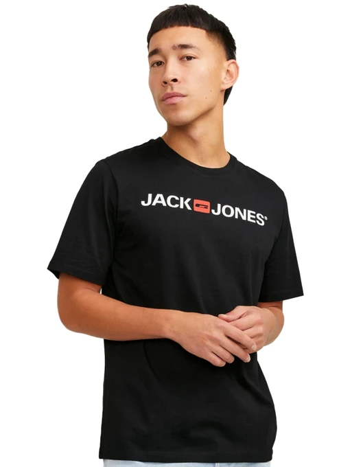 Футболки і поло JACK & JONES модель 12137126-Black Фото
