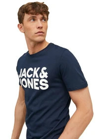 Футболки и поло JACK & JONES модель 12151955-Navy Blazer Фото