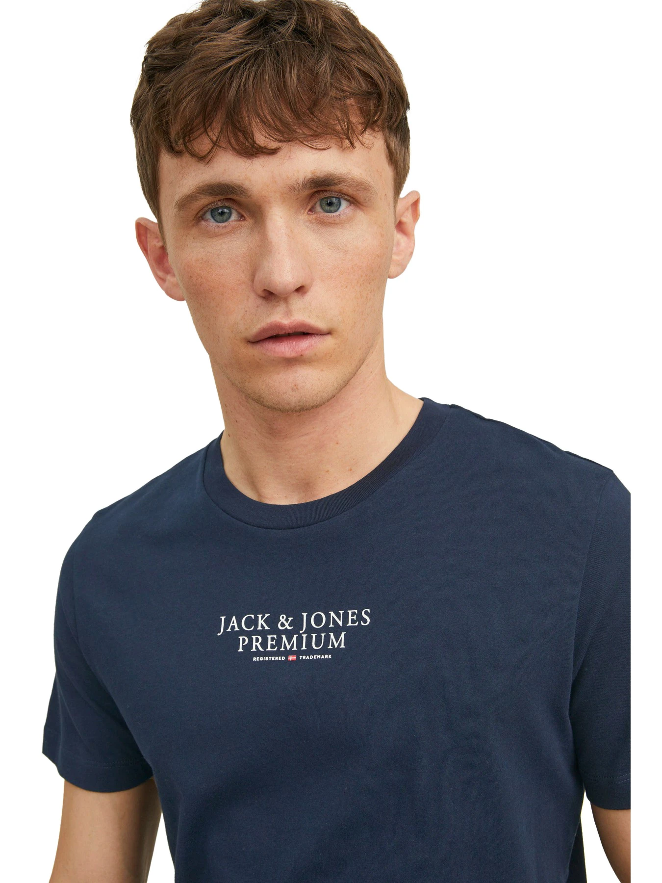 Футболки і поло JACK & JONES модель 12217167-Navy Blazer Фото
