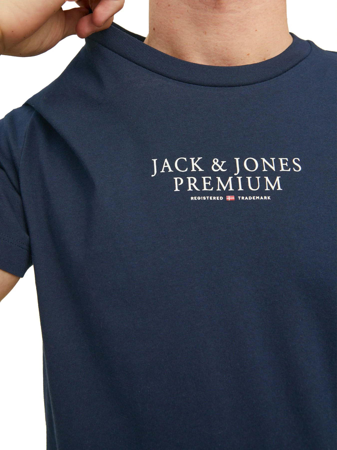 Футболки і поло JACK & JONES модель 12217167-Navy Blazer Фото