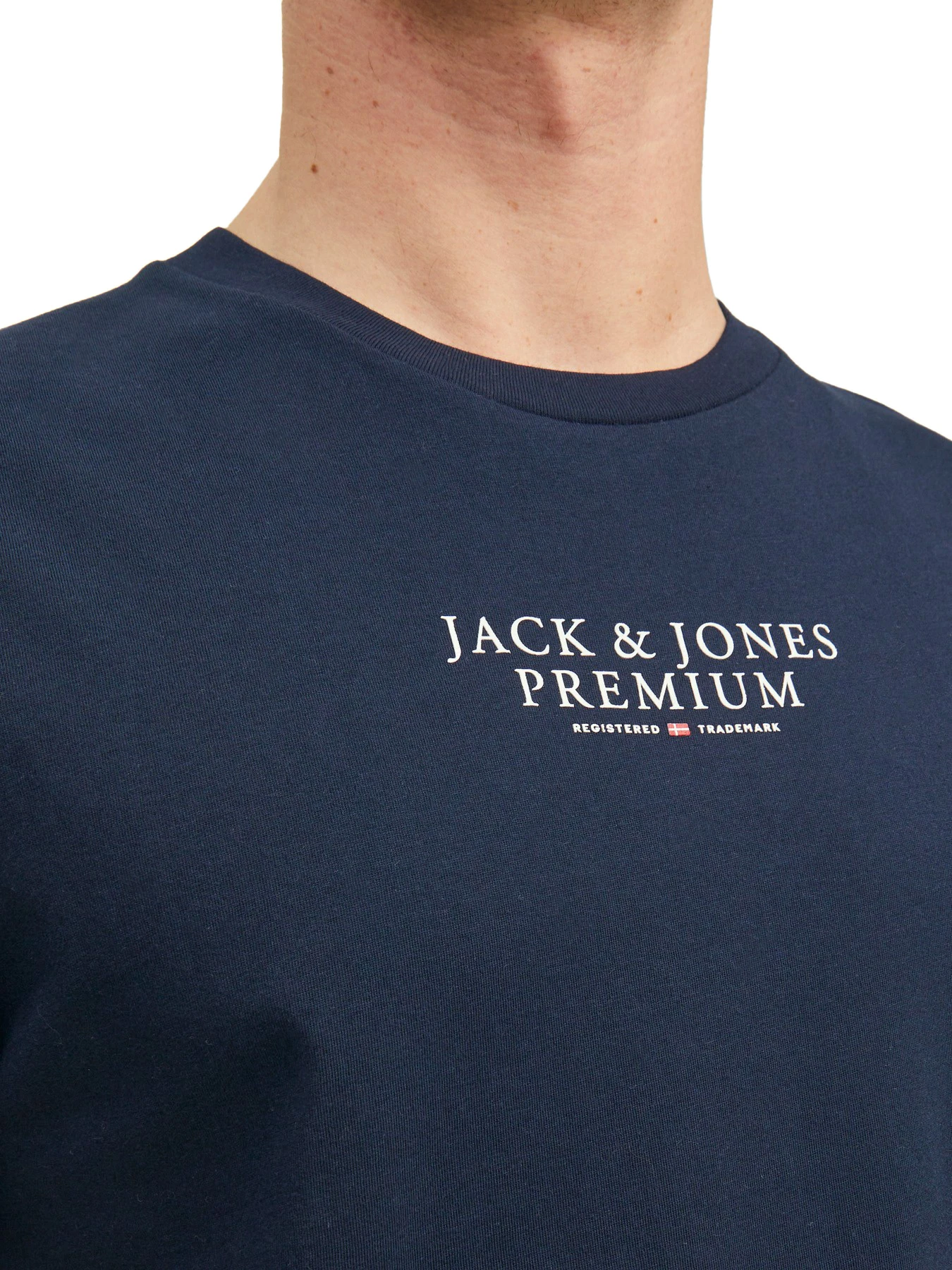 Футболки і поло JACK & JONES модель 12217167-Navy Blazer Фото