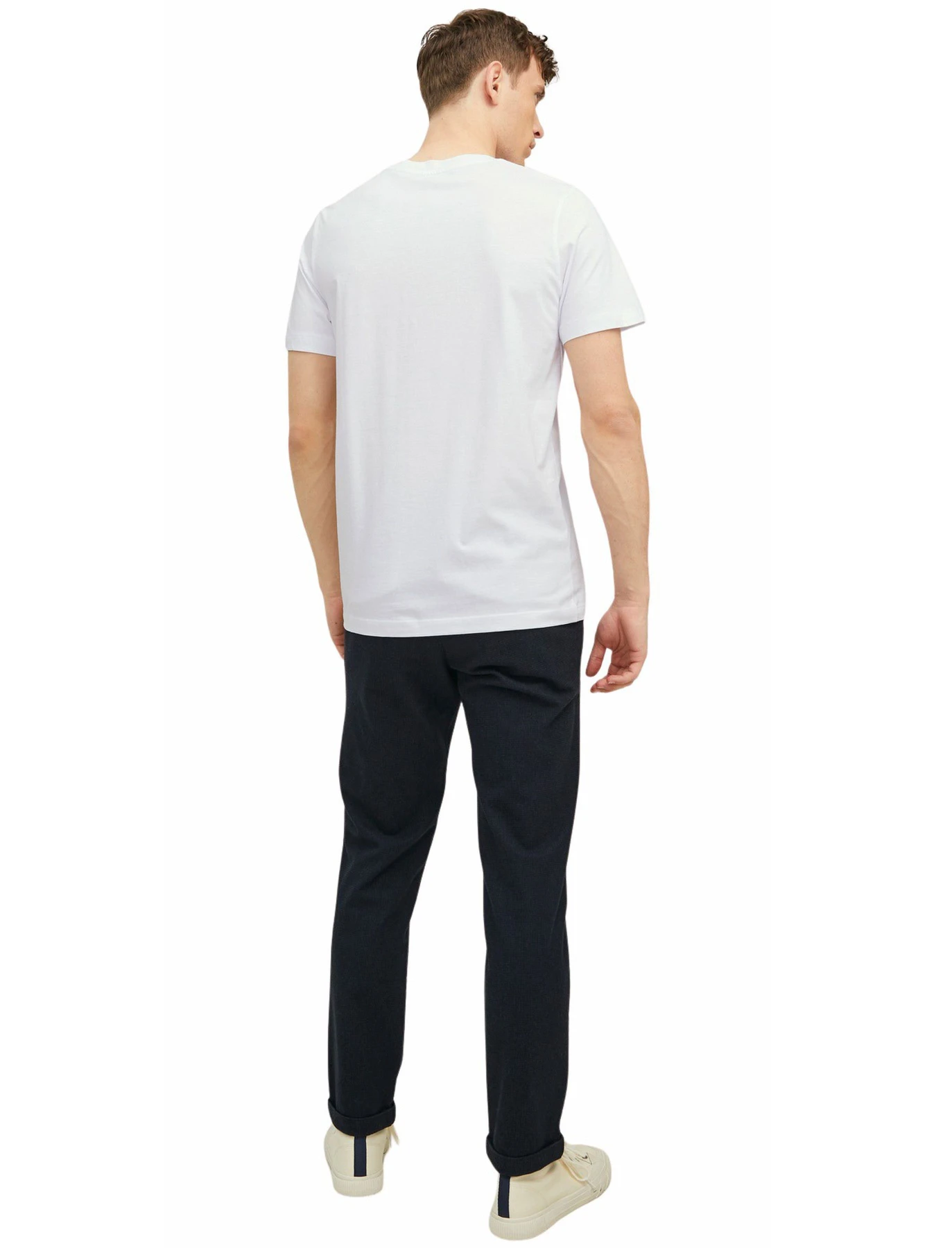 Футболки і поло JACK & JONES модель 12217167-White Футболки і поло JACK & JONES модель 12217167-White Фото