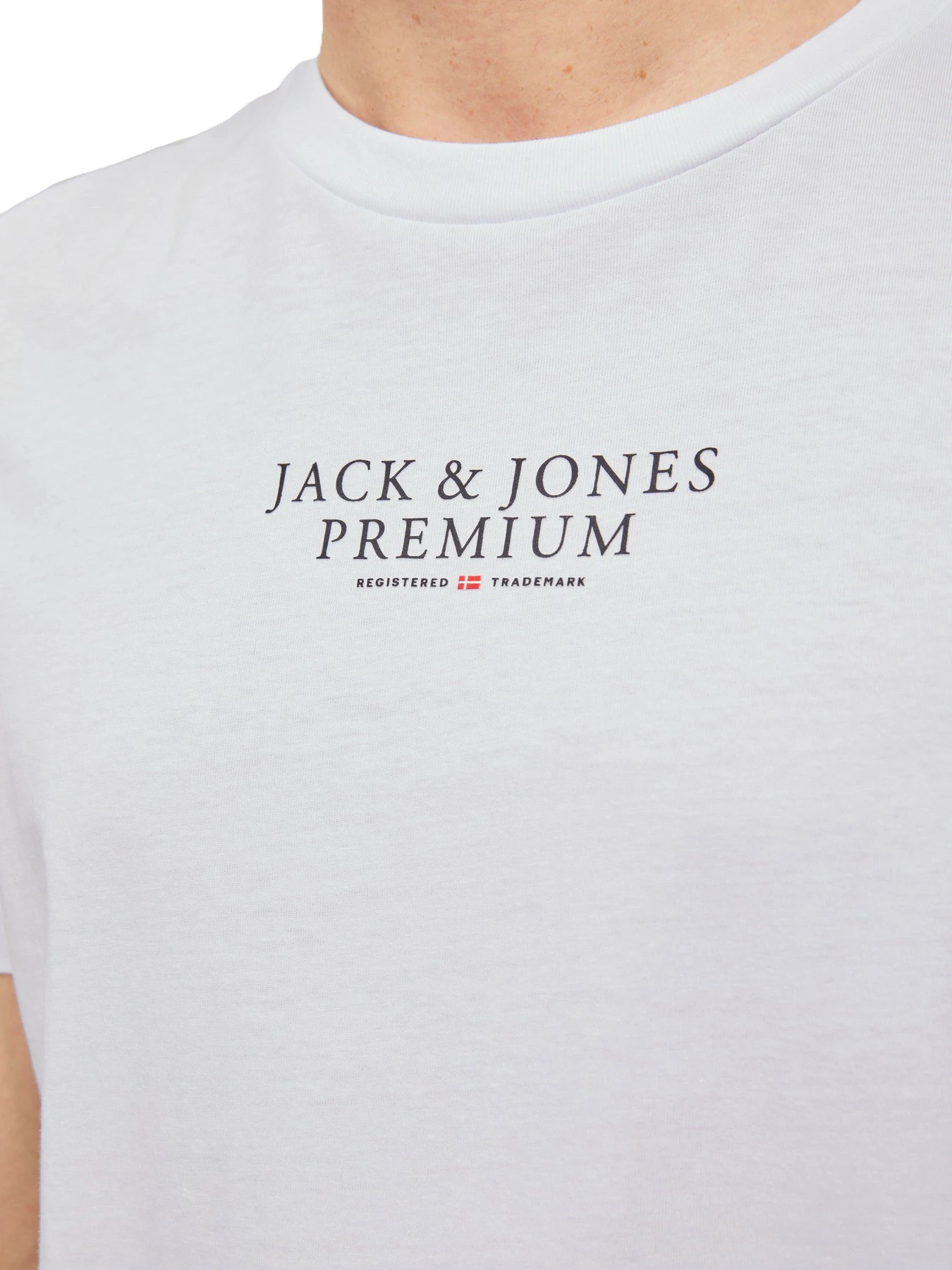 Футболки і поло JACK & JONES модель 12217167-White Футболки і поло JACK & JONES модель 12217167-White Фото