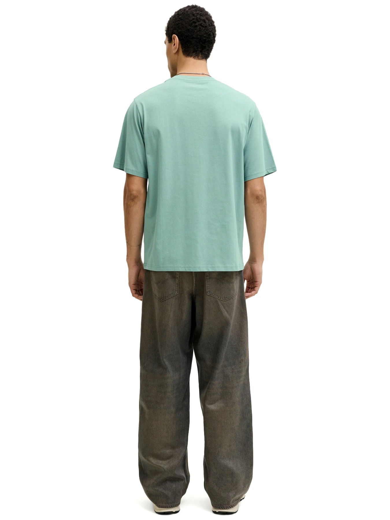 Футболки і поло JACK & JONES модель 12234746-Mineral Blue Фото