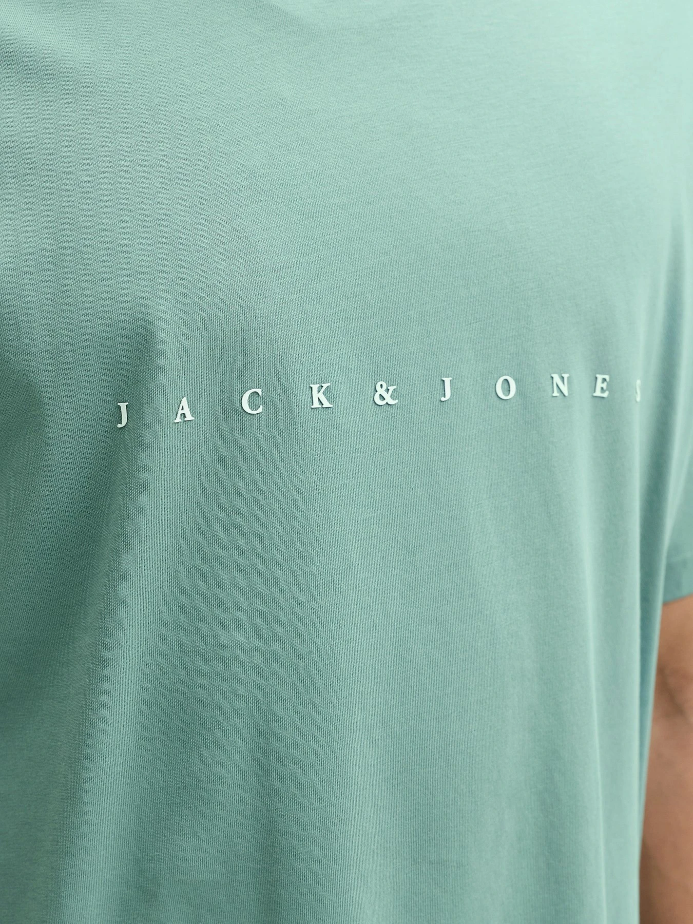 Футболки і поло JACK & JONES модель 12234746-Mineral Blue Фото