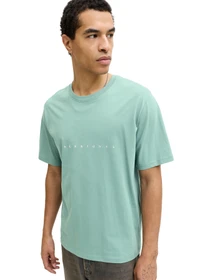 Футболки і поло JACK & JONES модель 12234746-Mineral Blue Фото