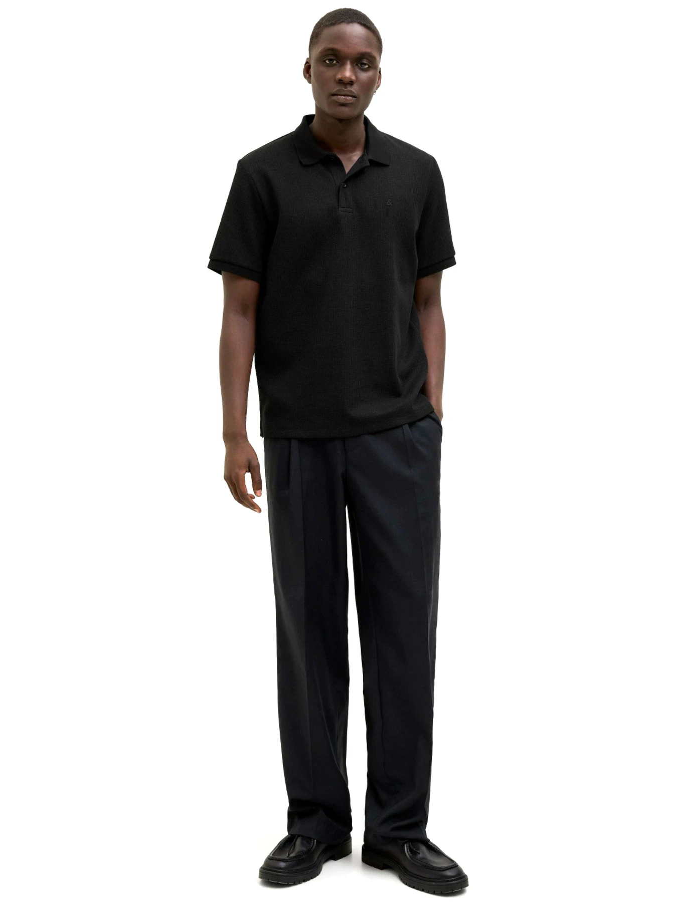 Футболки і поло JACK & JONES модель 12268130-Black Футболки і поло JACK & JONES модель 12268130-Black Фото