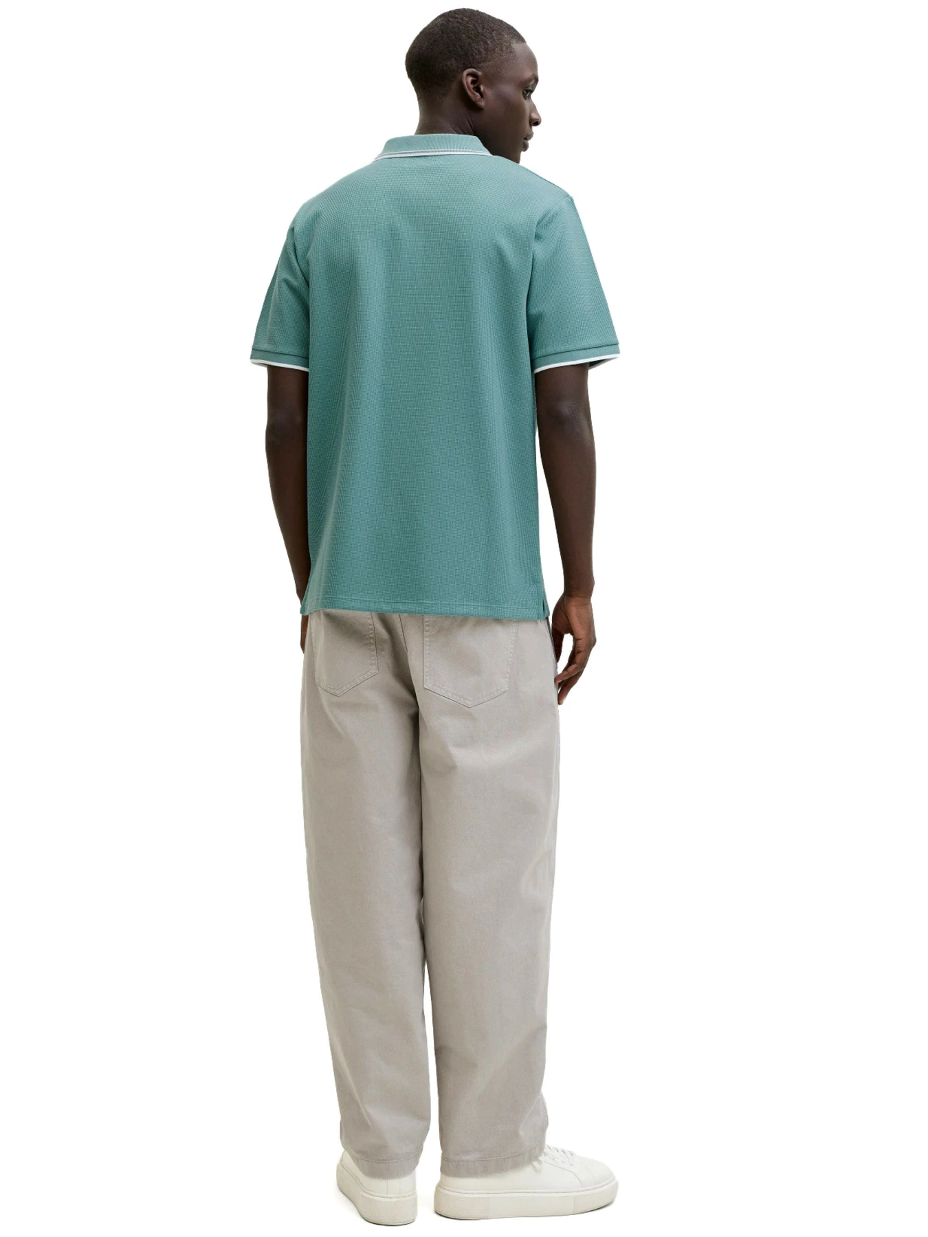 Футболки і поло JACK & JONES модель 12268130-Mineral Blue Фото