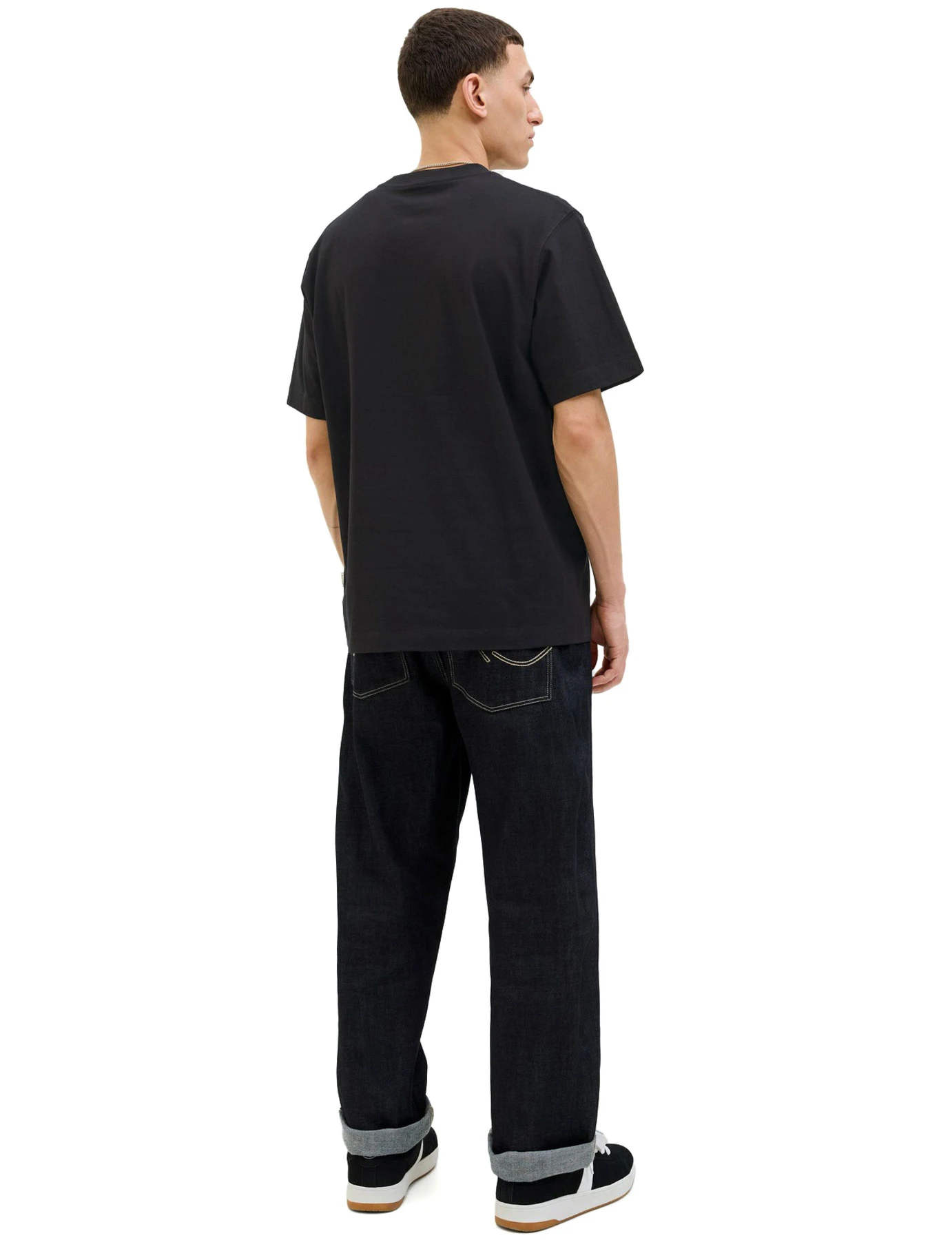 Футболки і поло JACK & JONES модель 12282892-Black Футболки і поло JACK & JONES модель 12282892-Black Фото