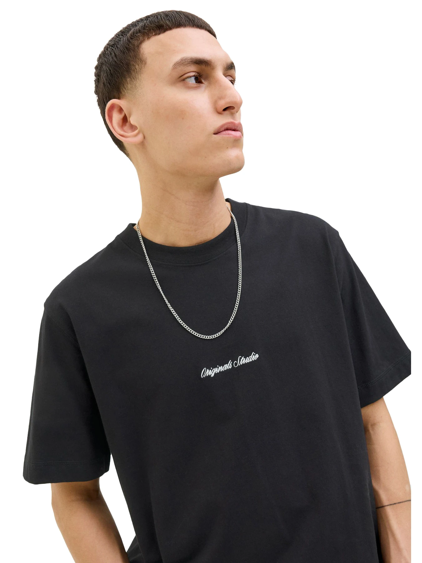 Футболки і поло JACK & JONES модель 12282892-Black Футболки і поло JACK & JONES модель 12282892-Black Фото